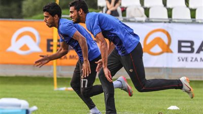 الأهلي يختتم مرانه بسباقات السرعة