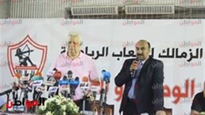 صور.. محمود العسال: مرتضي منصور من أشرف الرجال