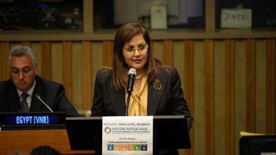 مندوب مصر بالأمم المتحدة: مشاركة مصر فى المنتدى السياسي هدفه دفع جهود التنمية