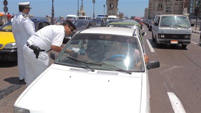 ضبط 1143 مخالفة مرورية متنوعة بالإسماعيلية