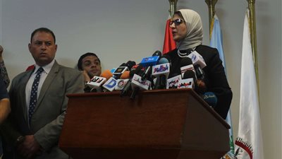 صور.. هالة زايد: تسجيل حالات مستشفى وادي النيل على الموقع الإلكتروني خلال 24 ساعة
