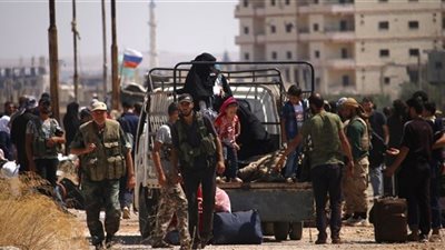 مسلحو درعا يواصلون الفرار إلى شمال سوريا 