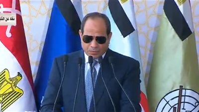 السيسي: واجهنا إرهابًا وعنفًا مسلحًا وحربًا نفسية وإعلامية ضاربة