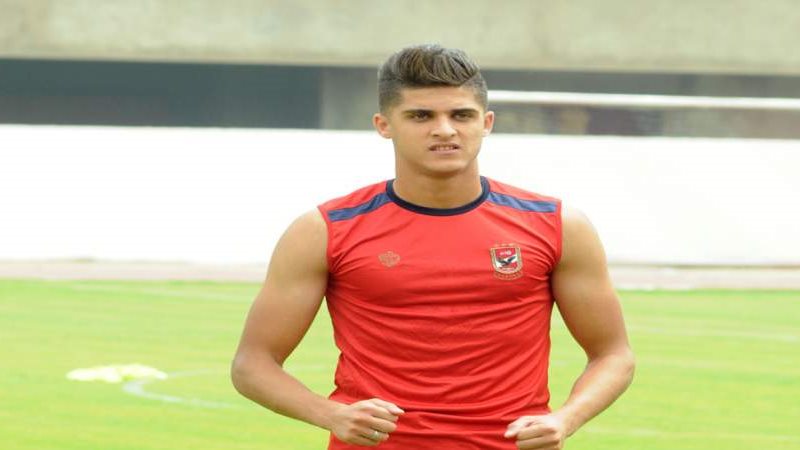 أحمد الشيخ لاعب النادي