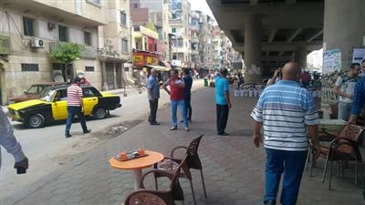 صور.. حملة أمنية لإزالة الإشغالات بـ