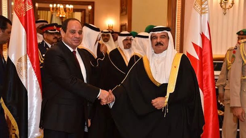 الرئيس السيسي وملك
