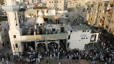 حتى لا ننسى.. قوات الاحتلال تنتهك مسجد الإصلاح وتسفك دماء أبناء غزة