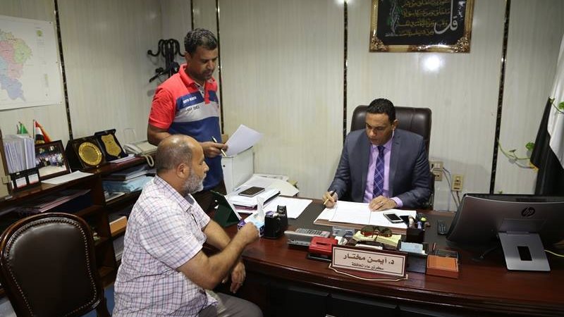 سكرتير عام المنوفية-اللقاء