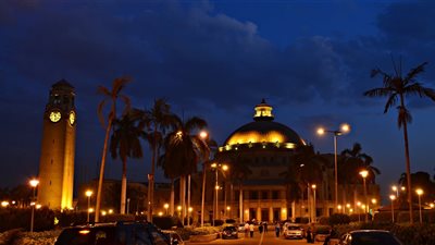 صور.. جامعة القاهرة ترفع حالة الطوارئ استعدادا لاستقبال الرئيس السيسي