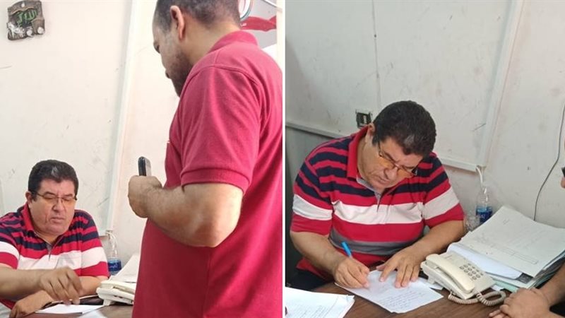 رئيس حي الازبكية