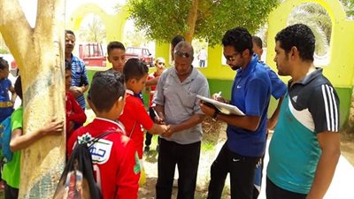صور.. تصفيات مشروع اكتشاف الموهوبين عن قطاع الداخلة فى الوادى الجديد