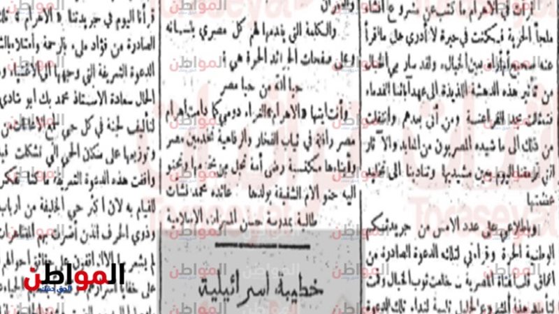 خبر  الأهرام عن نظلة
