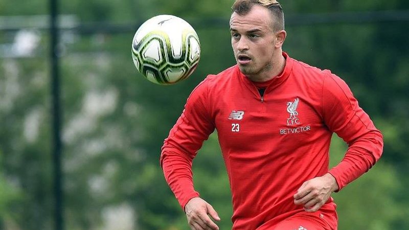 شاكيري لاعب  ليفربول