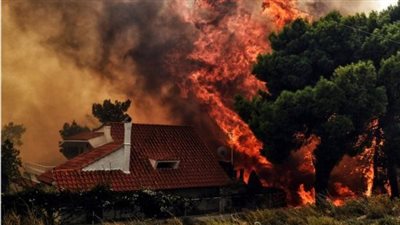 مصر تعرب عن خالص تعازيها في ضحايا حرائق الغابات في اليونان