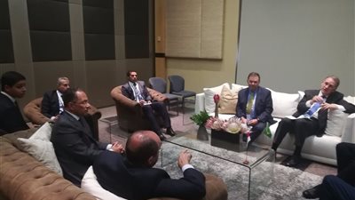 صور.. تفاصيل اجتماع المهندس شريف إسماعيل مع وزير خارجية البرازيل 