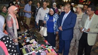 محافظ الإسماعيلية يفتتح المعرض السادس لـ 