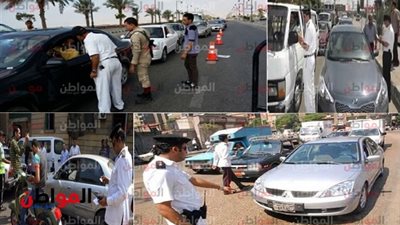 حملة مرورية مكبرة تسفر عن  تحرير 1265 مخالفة متنوعة بـ الإسماعيلية