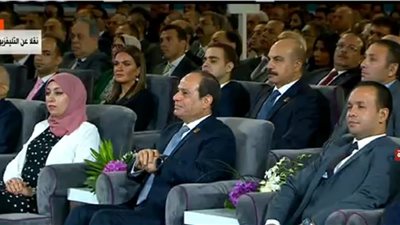 مؤتمر الشباب السادس .. السيسي لـ رامي رضوان : سيب الناس تتكلم شوية