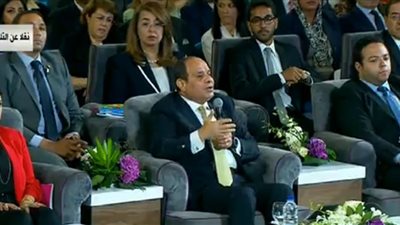 الرئيس السيسي خلال المؤتمر الوطني السادس للشباب: لن ننجح إلا بكم