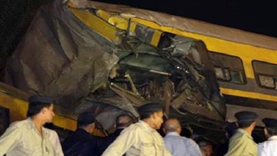 الصحة : خروج مصابي حادث قطار أسوان من المستشفى