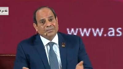 السيسي في أسال الرئيس لـ 