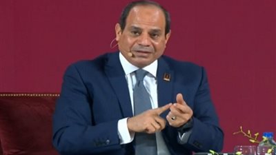 الرئيس السيسي خلال الجلسة الختامية لمؤتمر الشباب: سعيد بمخاطبتكم من أعرق أماكن العلم في مصر