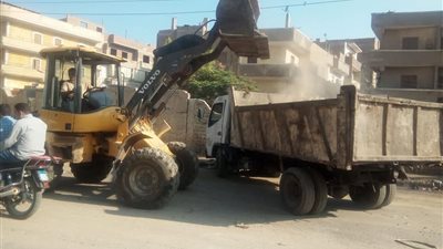 صور.. حملة نظافة مكبرة بنطاق مركز قليوب