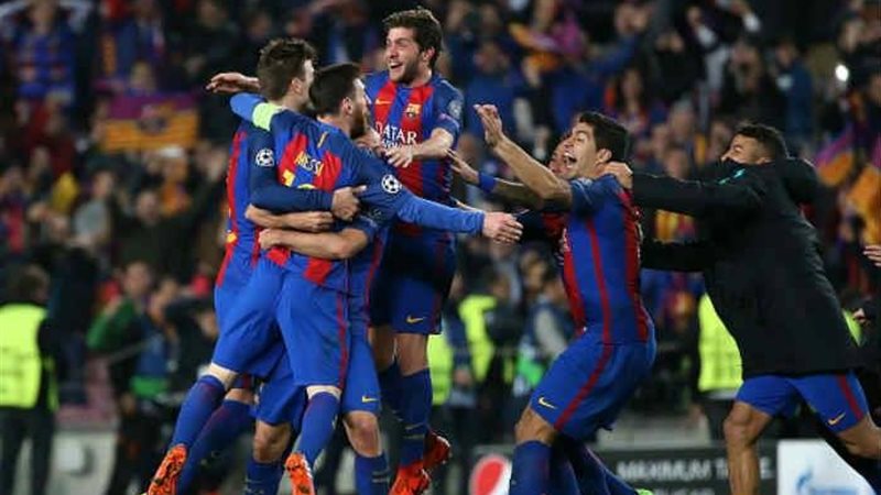 لاعبو برشلونة