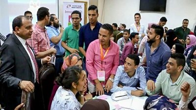 تدريب 75 طالبا على المهارات التكنولوجية الحديثة بجامعة بنى سويف 
