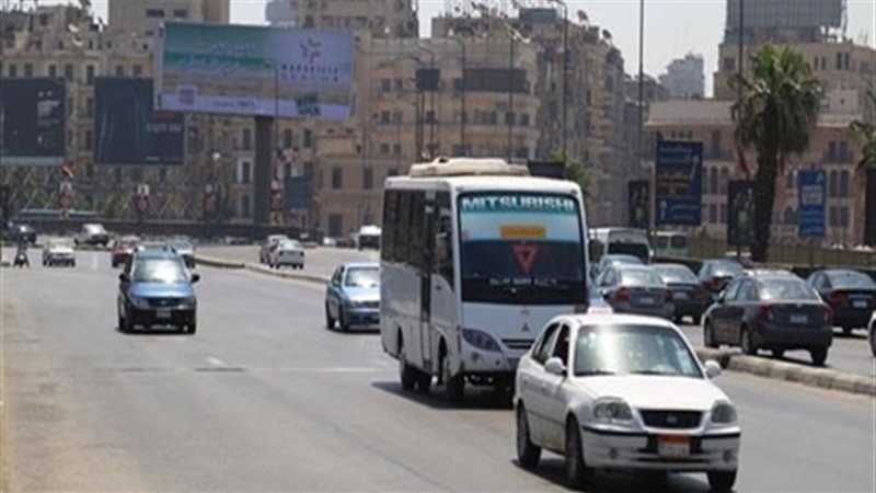 سيولة مرورية فى شوارع