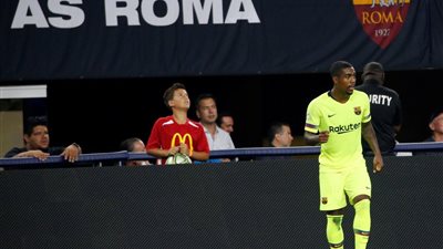 فيديو .. روما يفوز علي شباب برشلونة وديا 