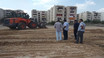 صور.. التصدي لحالة تعدي على أرض ملك الدولة بـ 
