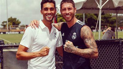 لاعب الريال السابق يرحب براموس