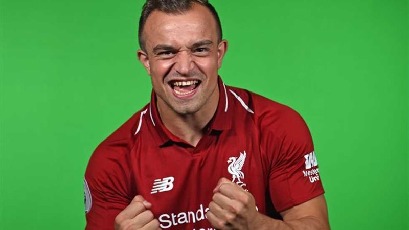 شاكيري لاعب  ليفربول