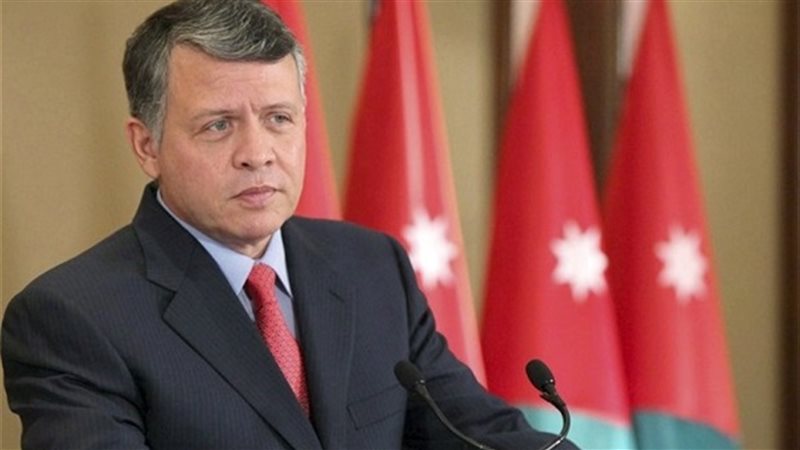ملك الأردن 