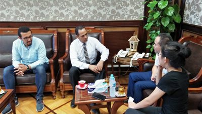 بروتوكول تعاون بين جامعة دمنهور ونيوهوب الصينية لتدريب الطلاب 
