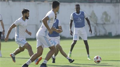 تدريبات استشفائيه للاعبي الإسماعيلي الأساسيين