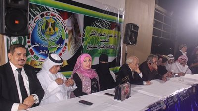 صور.. مشاركة كبيرة في حفل تنصيب سفراء السلام عن الثقافة والفنون