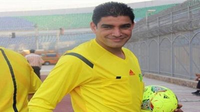إبراهيم نور الدين حكما لمباراة الزمالك والاتحاد
