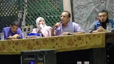  صور.. مناقشة المجموعة القصصية للأديبة 