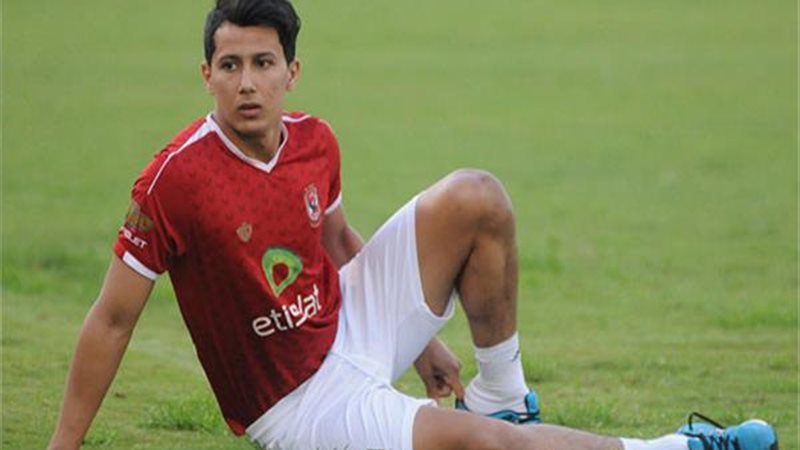 عمرو جمال لاعب الاهلى