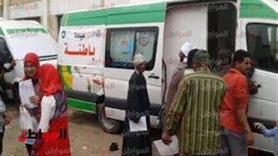 فحص 200 حالة ضمن فاعليات القافلة العلاجية المجانية في دمياط