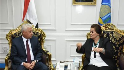 محافظ البحيرة يستقبل مدير الأمن الجديد بعد توليه مهام منصبه