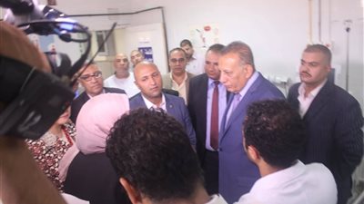 صور.. شاهد قسم العناية المركزة بمستشفى منشأة القناطر