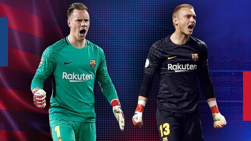 حارس برشلونة ياسبر