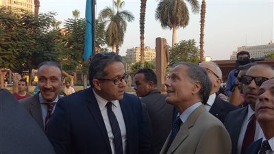 فيديو.. وزير الخارجية الإيطالي منبهرًا بـ الحضارة المصرية: أنا بحبها