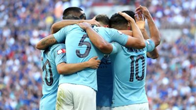 فيديو.. مانشستر سيتى بطلا للدرع الخيرية 