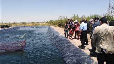 صور.. وزير الزراعة ومحافظ جنوب يتفقدان المشروعات الزراعية