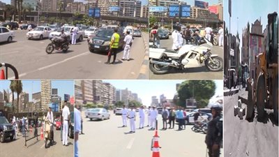 فيديو.. حملات مكبرة لمديرتى أمن القاهرة والجيزة لتحقيق الإنضباط بالشارع ورفع الإشغالات