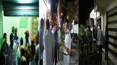 صور.. حملة مكبرة على محال تهريب البضائع الأجنبية بـ 